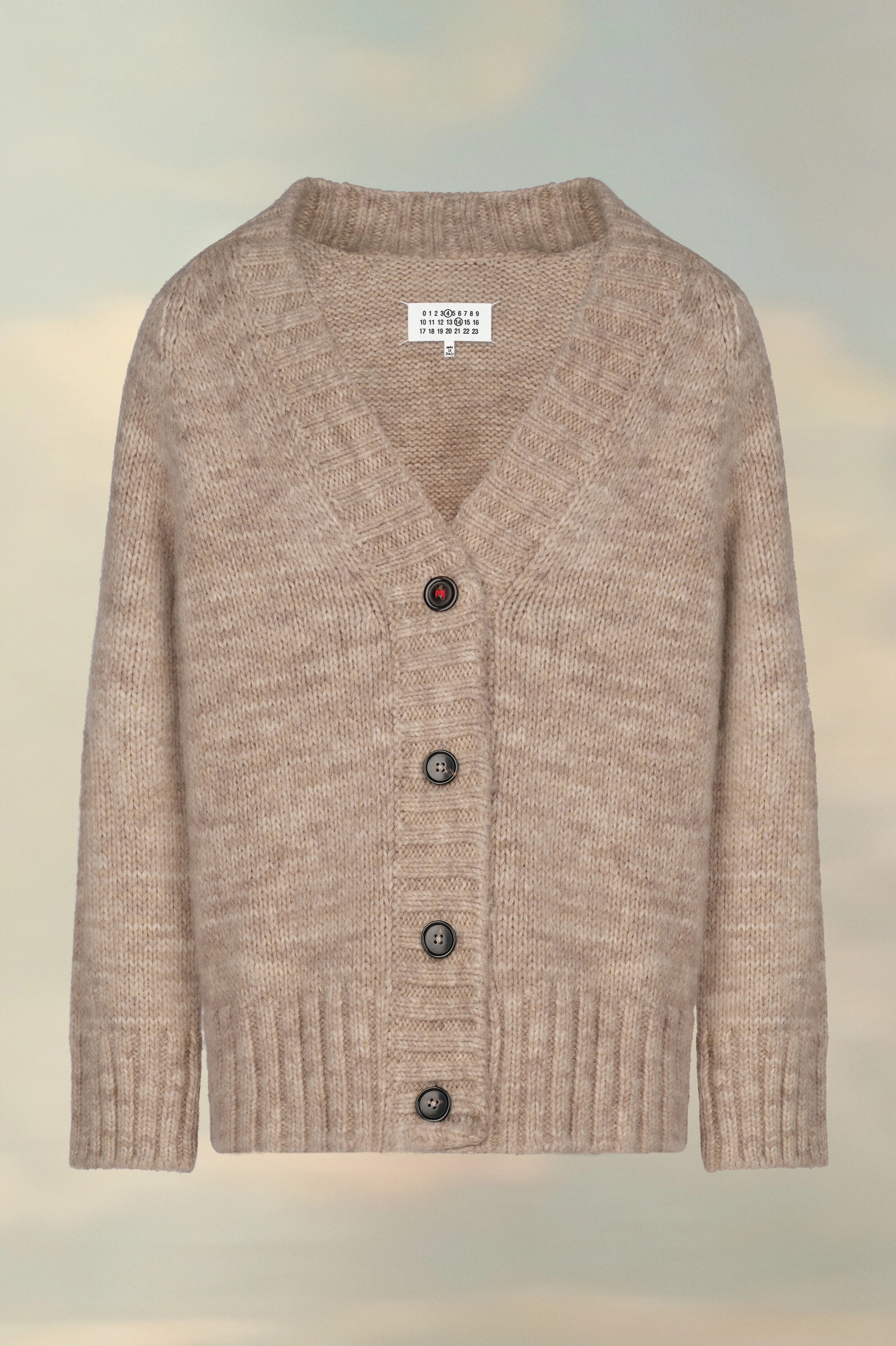 商品[国内直发] MAISON MARGIELA|MAISON MARGIELA 驼色女士针织衫/毛衣 SI0GP0004-S17802-119M,价格¥7810,第1张图片详细描述