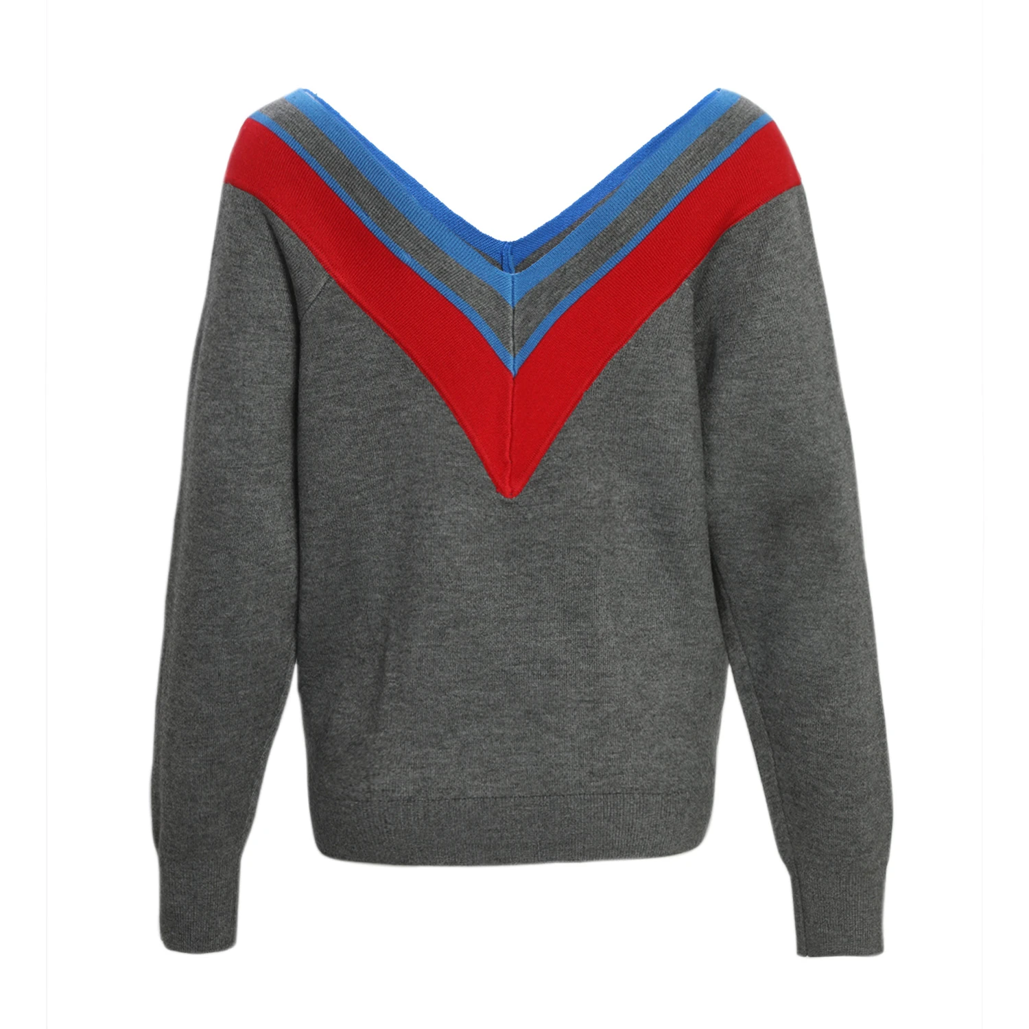 商品[国内直发] Sandro|SANDRO 灰色女士针织衫/毛衣 AG10231048-GREY,价格¥354,第3张图片详细描述