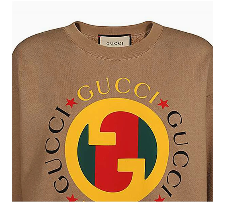 商品[国内直发] Gucci|GUCCI 驼色女士卫衣/帽衫 721361-XJFUL-2597,价格¥5390,第7张图片详细描述