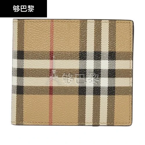 商品Burberry|【特惠8.4折】包邮包税【预售7天发货】 BURBERRY 男士 零钱包 零钱包  8069815 BUR8P4THBEI,价格¥2986,第2张图片详细描述