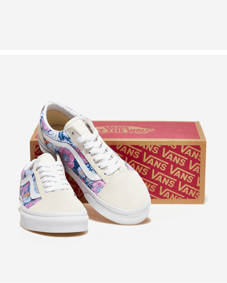 商品Vans|【Brilliant|包邮包税】万斯 OLD SKOOL 女生  运动鞋 帆布鞋  VN0A5KRFB0G (RETRO FLORAL) MULTI/TRUE WHITE,价格¥354,第4张图片详细描述