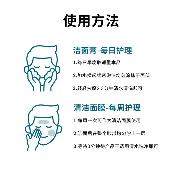 商品Biotherm|Biotherm碧欧泉男士净肤细致洁颜膏125ml,价格¥219,第7张图片详细描述