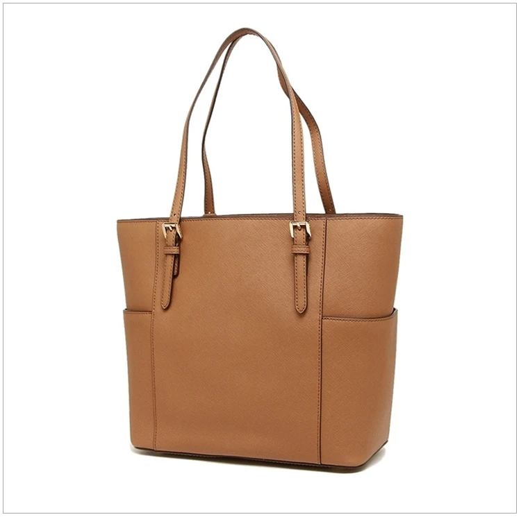 商品Michael Kors|Michael Kors 迈克高仕 女士棕色皮革手提包 30T6GTVT3L-ACORN,价格¥865,第4张图片详细描述