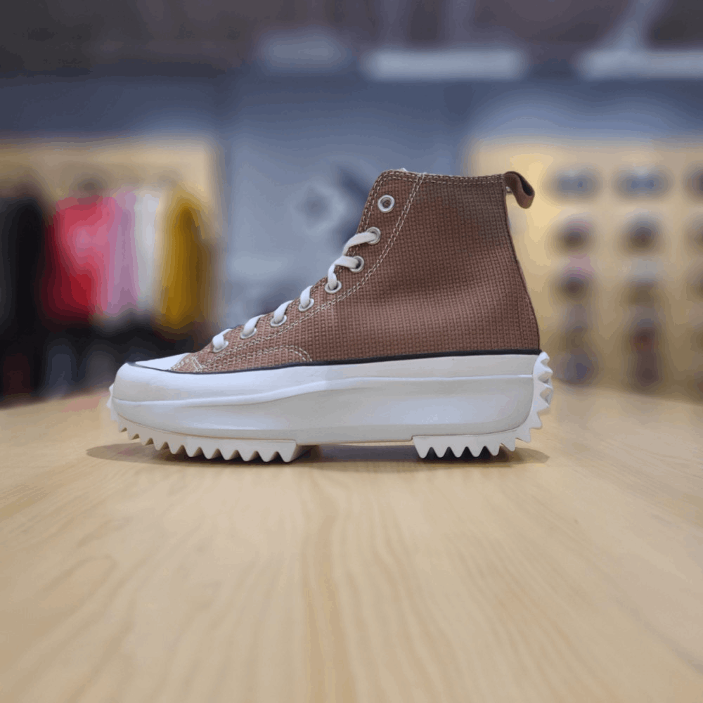 商品【预售商品15天发货】 Converse|【韩国直邮|包邮包税】匡威[RUN STAR HIKE HI ROSE TAUPE/WHITE/EGRET 171090C共用 Converse Runstar HIKE TAUPE高帮帆布鞋,价格¥492,第2张图片详细描述