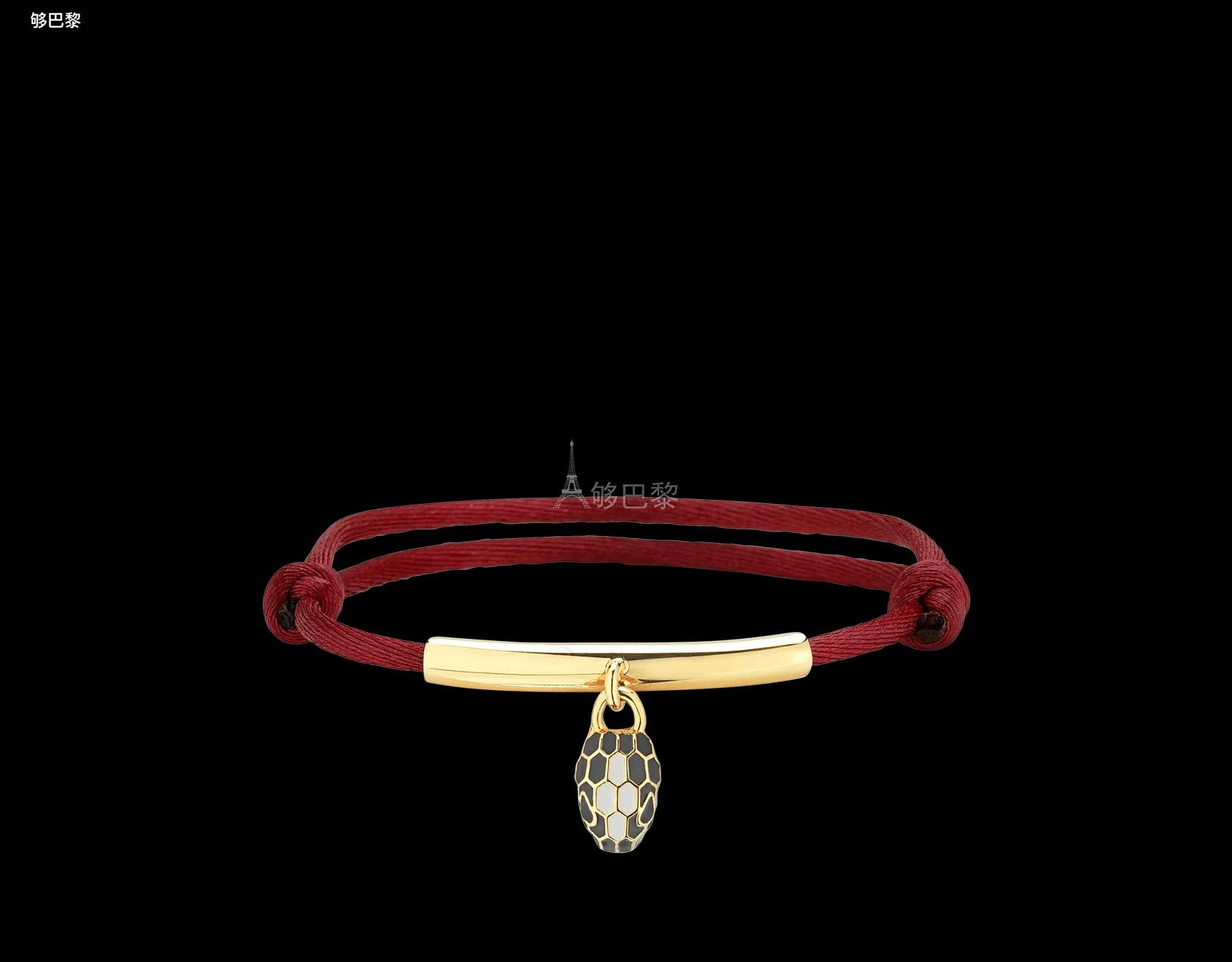 商品BVLGARI|包邮包税【预售7天发货】 BVLGARI宝格丽 24春夏 女士 手链 Serpenti Forever Bracelet 290279,价格¥3020,第4张图片详细描述