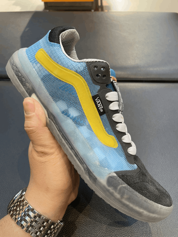 商品Vans|【韩国直邮|包邮包税】万斯 Evdnt Rw Ultimatewaffle # Checkerboard #男女通用鞋 # navy/blue (VN0A5DY58Y8),价格¥371,第6张图片详细描述