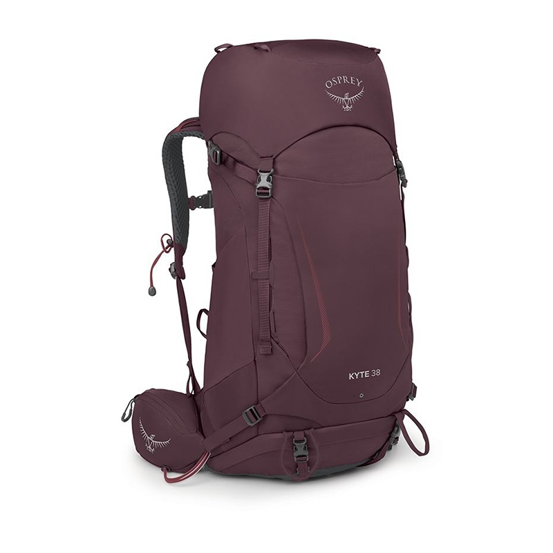 商品Osprey|小鹰KYTE系列女款户外背负登山徒步双肩背包38L KYTE-38-RB-GREEN（三色可选）,价格¥2516,第22张图片详细描述