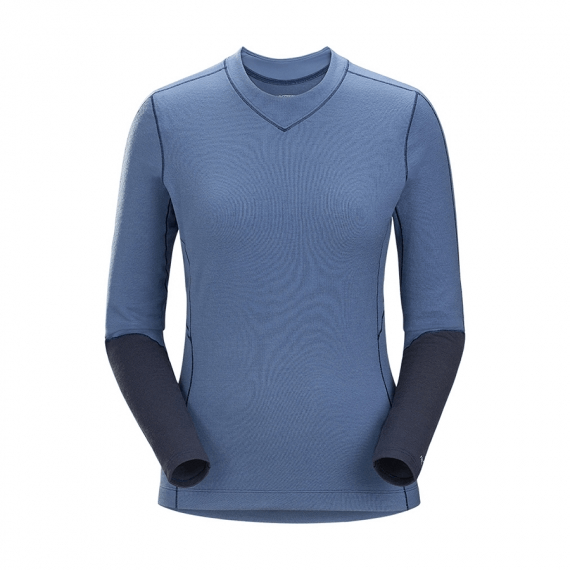 商品Arc'teryx|【Brilliant|包邮包税】始祖鸟 RHO MERINO WOOL CREW NECK LS[FW22] Ro Merino 羊毛圆领 LS 女士 ATMFWX6251,价格¥1291,第4张图片详细描述