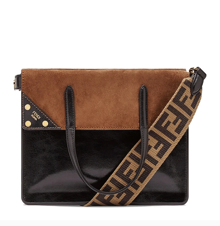 商品[国内直发] Fendi|Fendi 芬迪 女士黑色单肩包挎包 8BT302-A94W-F0XCT,价格¥12561,第4张图片详细描述