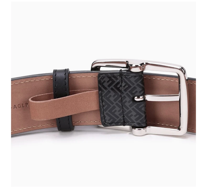商品Fendi|FENDI 男士双F印花腰带 7C0434AGLPF0L6B,价格¥2224,第8张图片详�细描述