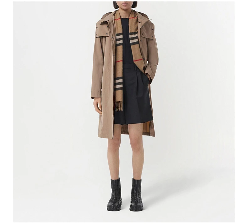 商品Burberry|BURBERRY 格纹中性围巾 8056850,价格¥2854,第6张图片详细描述