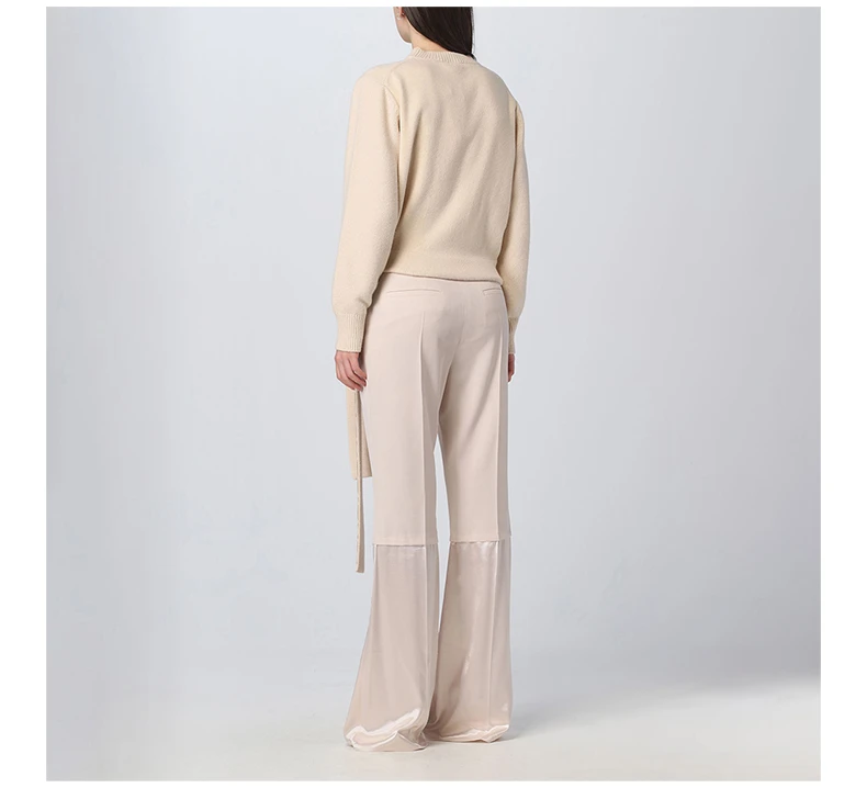 商品[国内直发] Fendi|FENDI 米色女士针织衫/毛衣 FZX969-ANJJ-F084J,价格¥6978,第6张图片详细描述