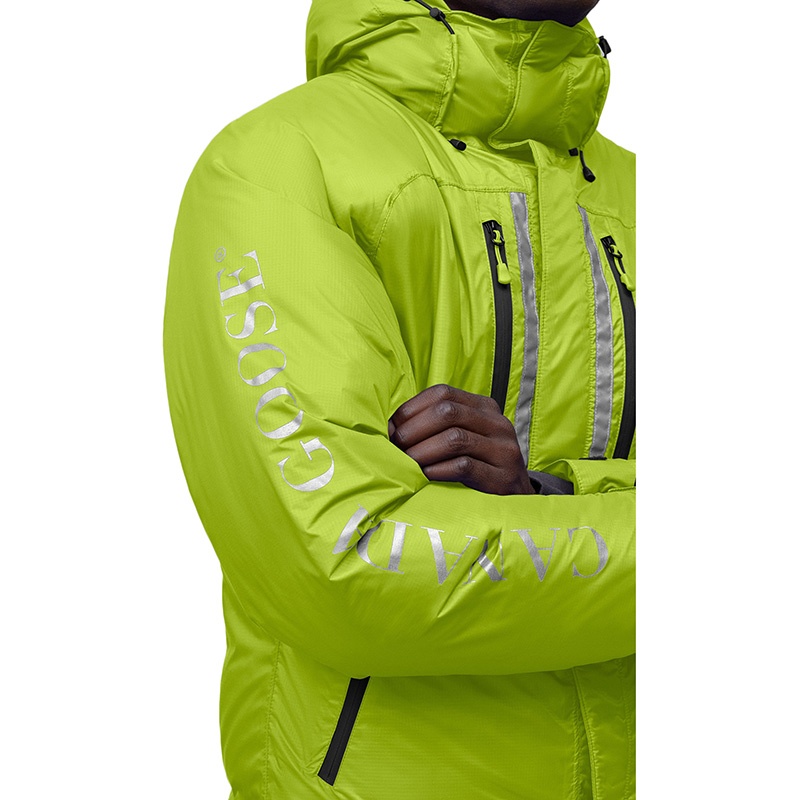 商品Canada Goose|【现货】加拿大鹅 Skreslet系列 男士绿色连帽派克大衣,价格¥12631,第3张图片详细描述