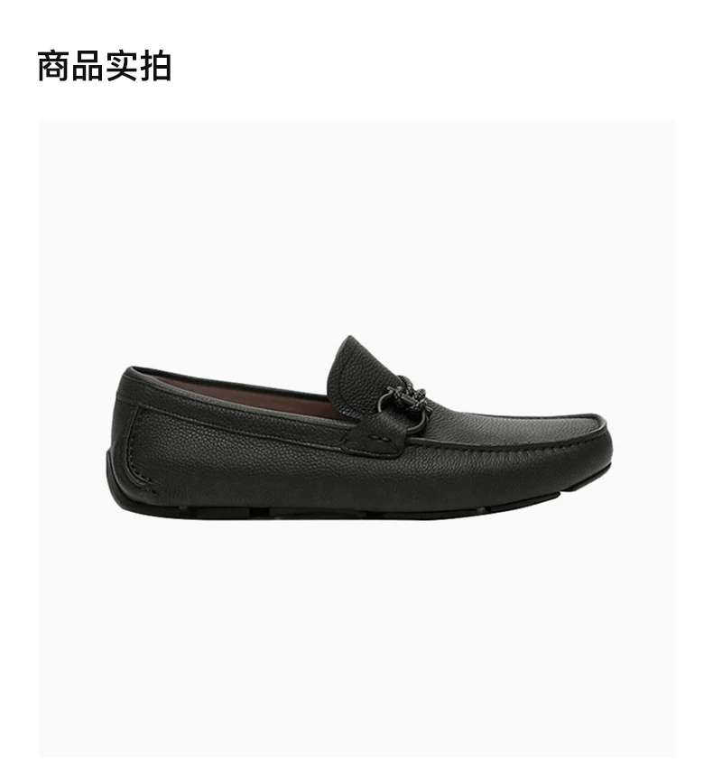 商品Salvatore Ferragamo|Salvatore Ferragamo 菲拉格慕 男士FRONT黑色驾车鞋 02-B796-713330,价格¥5013,第4张图片详细描述