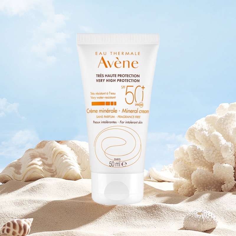 商品Avene|雅漾自然倍护物理防晒霜 50ml 高倍保护修颜防水,价格¥209,第4张图片详细描述