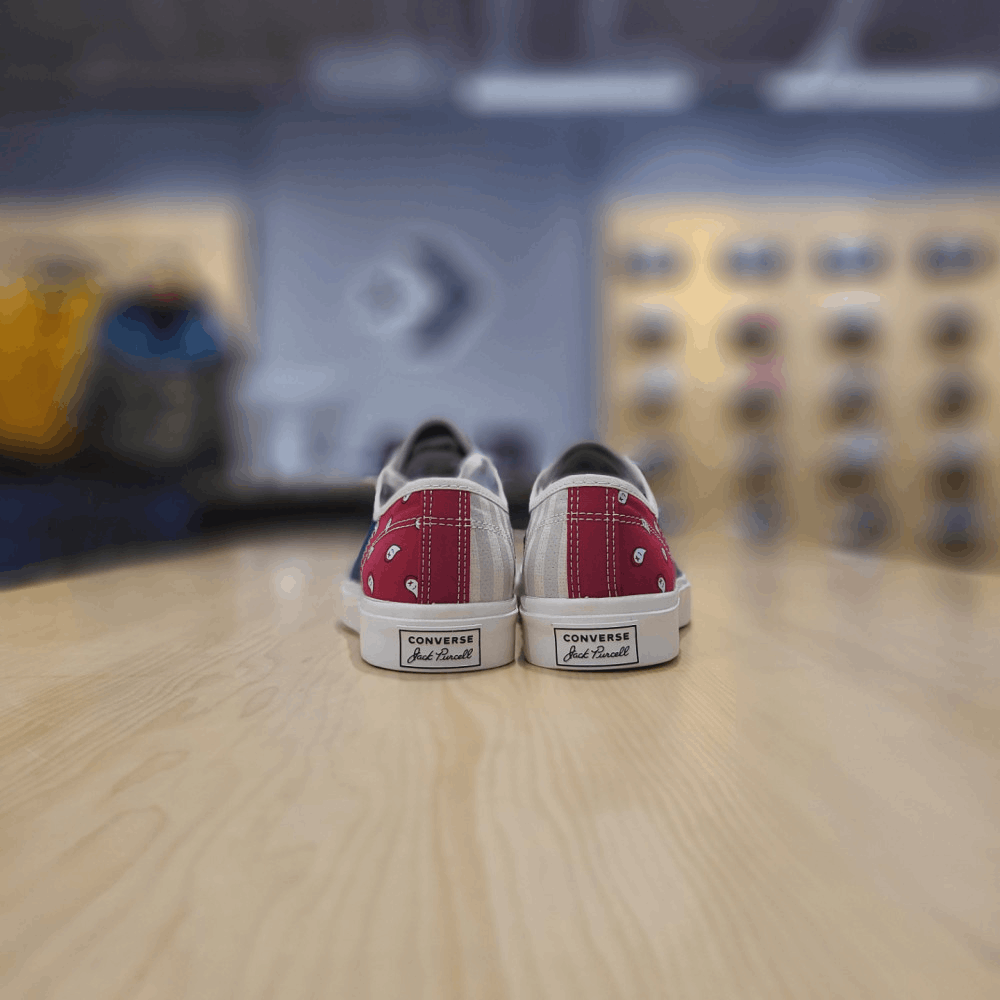 商品【预售商品15天发货】 Converse|【韩国直邮|包邮包税】匡威[converse] 运动鞋 Jack Purcell 金色 基本的 ��装饰 购物 中腰海军蓝 171725C,价格¥404,第5张图片详细描述