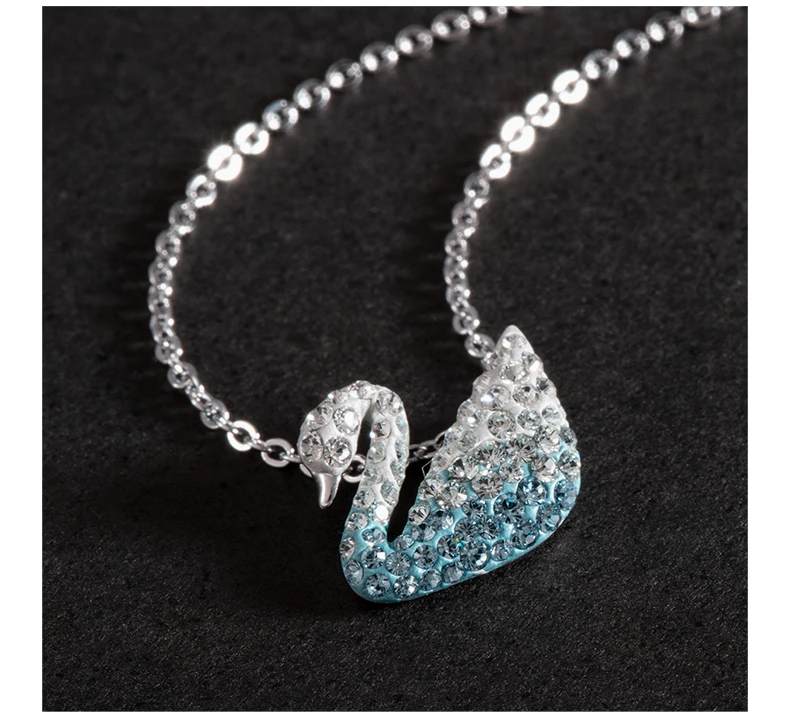 商品[国内直发] Swarovski|SWAROVSKI 蓝色女士项链 5512094,价格¥337,第5张图片详细描述