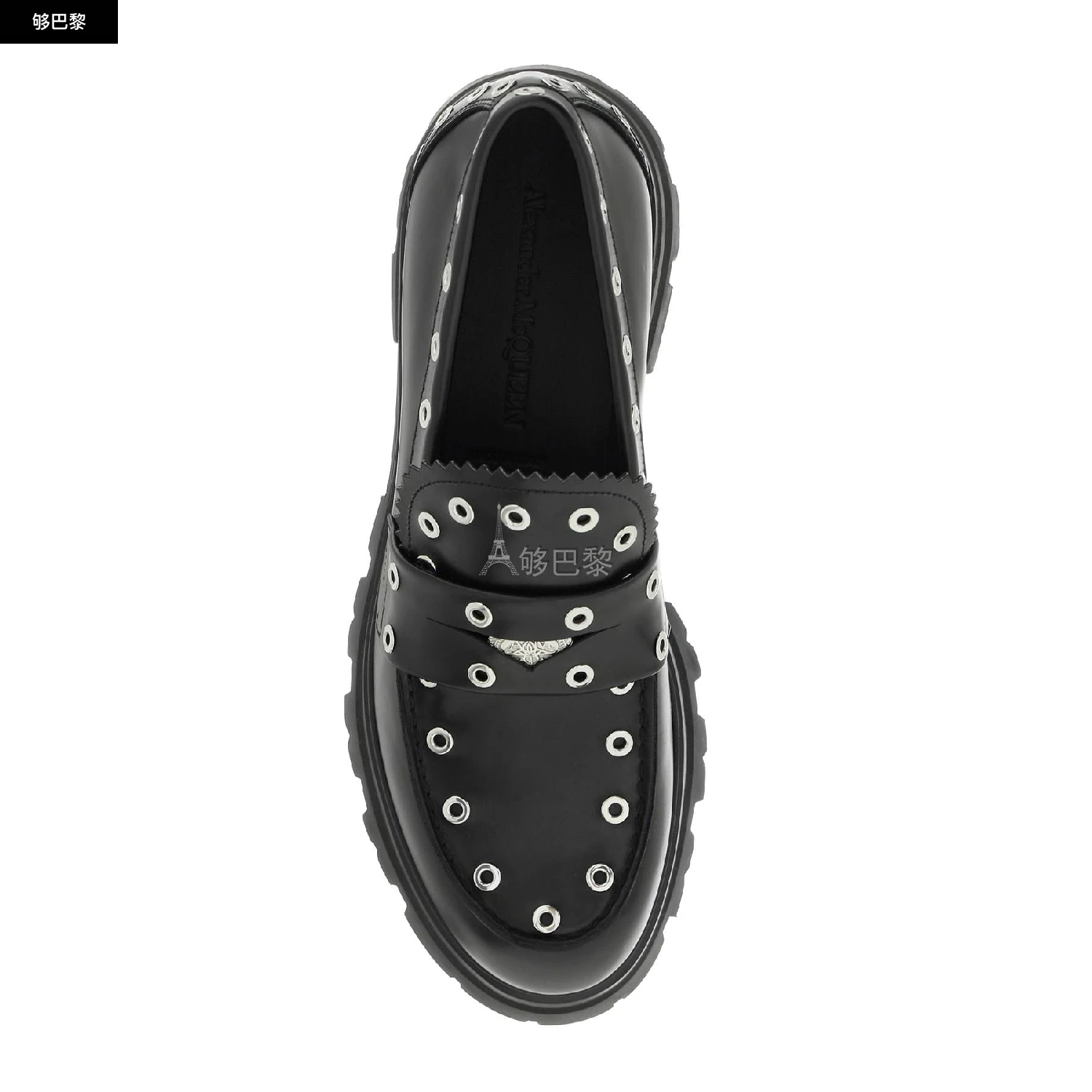 商品Alexander McQueen|【特惠3.7折】【预售】 2023春夏 男士 休闲运动鞋 商务休闲鞋 1806097  727822WHSWK1081S ,价格¥3208,第4张图片详细描述