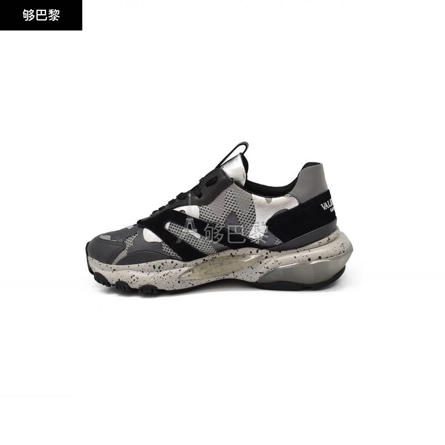 商品Valentino|【特惠6.6折】【预售】 男士 休闲运动鞋 Bounce Camouflage sneakers 3315 RY2S0B05SJH 31L ,价格¥4482,第5张图片详细描述