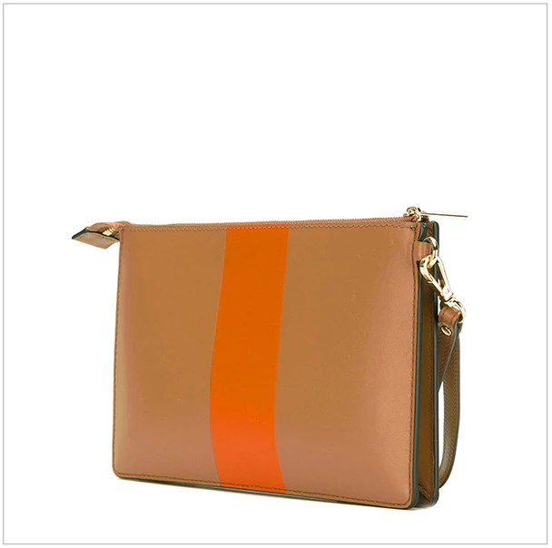 商品[国内直发] Michael Kors|Michael Kors 迈克高仕 橡果橙色皮革钱包女士 32S7GIJW3L-Acornorange,价格¥508,第4张图片详细描述