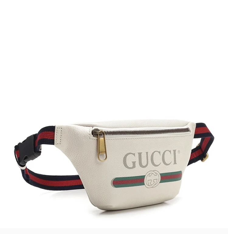 商品[国内直发] Gucci|GUCCI 白色中性腰包 527792-0GCCT-8822,价格¥7423,第6张图片详细描述
