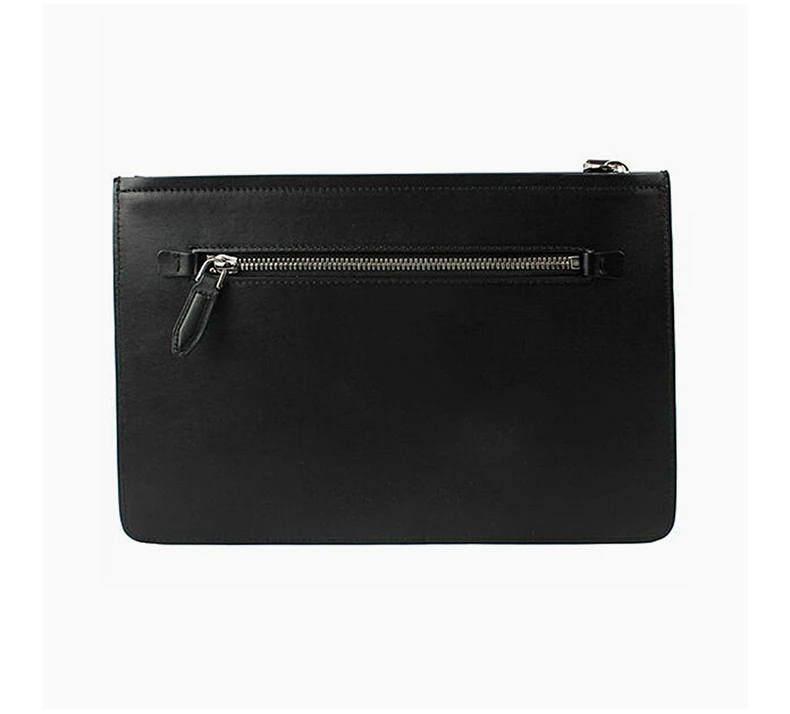 商品[国内直发] Salvatore Ferragamo|SALVATORE FERRAGAMO 男士黑色皮革手拿包 24-A124-704185,价格¥2481,第3张图片详细描述