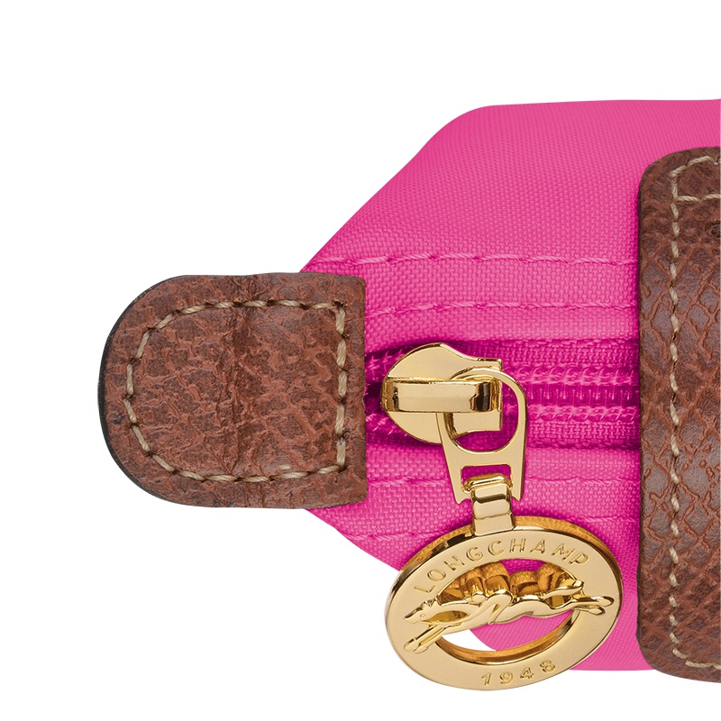 商品Longchamp|珑骧 女士帆布金色五金按扣拉链开合钱包（7色可选）,价格¥797,第14张图片详细描述