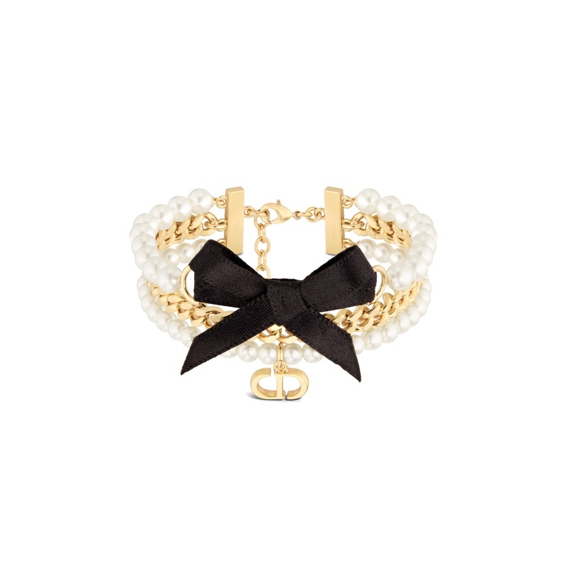 商品Dior|迪奥 女士黑色黄铜手镯 B2644WOMRS_D301,价格¥6835,第4张图片详细描述