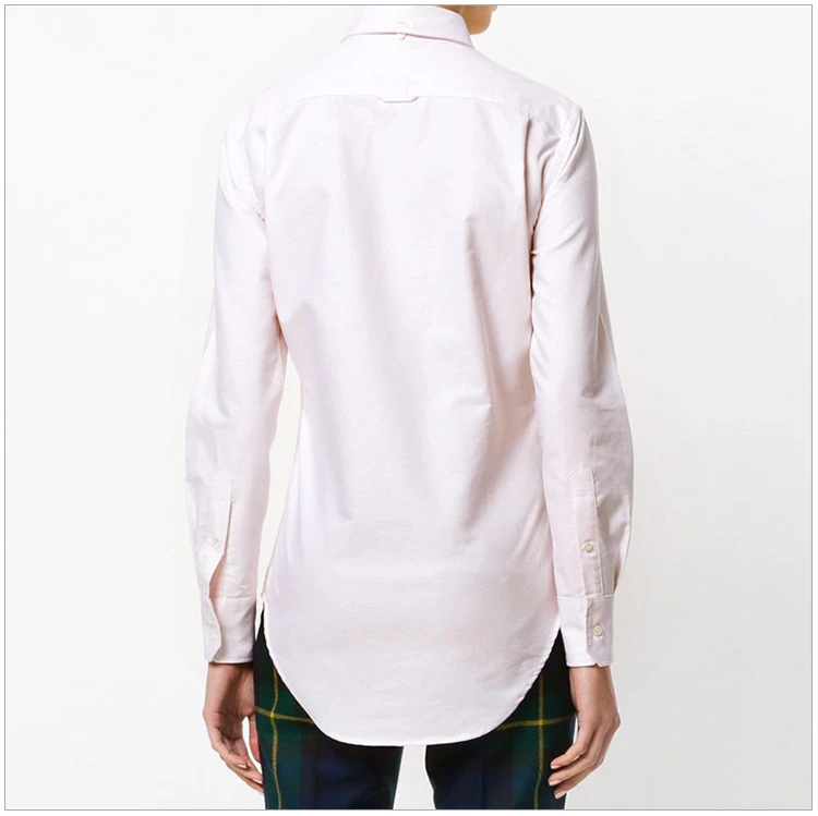商品Thom Browne|Thom Browne 女士粉色衬衫 FLL005E-00139-680,价格¥1937,第6张图片详细描述