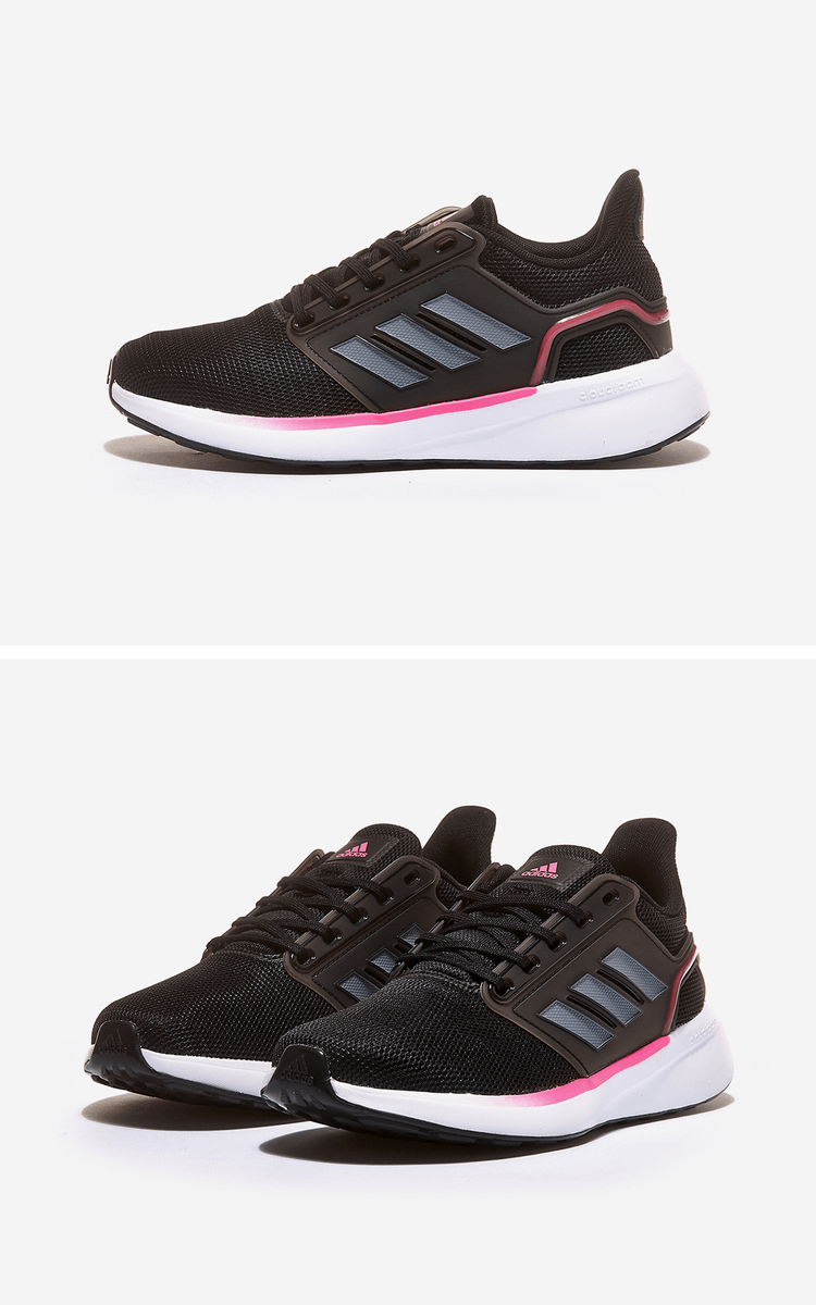 商品Adidas|【Brilliant|包邮包税】阿迪达斯 EQ19 RUN 女生  训练运动鞋 跑步鞋  H00933 CBLACK/IRONMT/SCRPNK,价格¥281,第2张图片详细描述