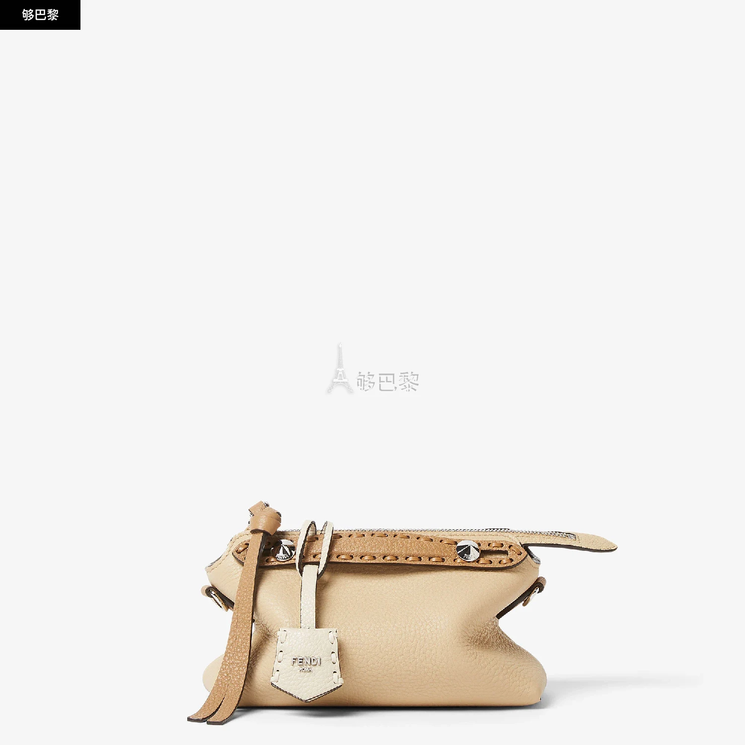 商品Fendi|【预售】 芬迪 25春夏 女士 单肩包 By The Way Selleria迷你手袋 8BS098AV1JF1SY4 ,价格¥14464,第2张图片详细描述