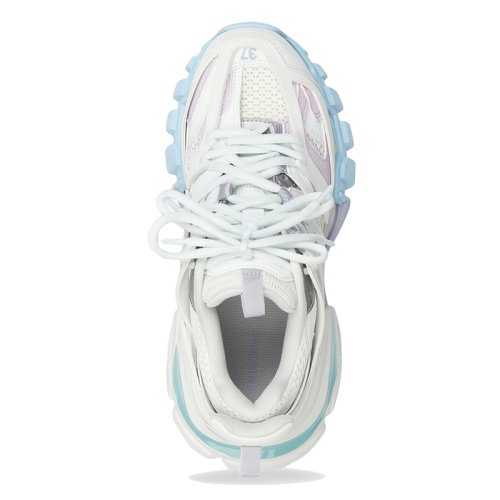 商品Balenciaga|Balenciaga/巴黎世家 TRACK系列 女士白色柔和网眼和尼龙运动鞋542436W3AC49045,价格¥7309,第6张图片详细描述