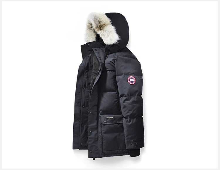 商品[国内直发] Canada Goose|Canada Goose 加拿大鹅 男士时尚羽绒服 2580M-Navy,价格¥7951,第6张图片详细描述