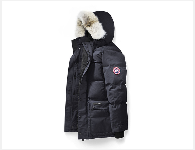 商品[国内直发] Canada Goose|Canada Goose 加拿大鹅 男士时尚羽绒服 2580M-Navy,价格¥8696,第6张图片详细描述