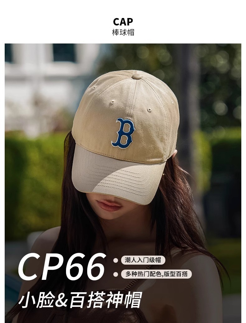 商品MLB|【国内现货】MLB官方男女情侣软顶棒球帽遮阳休闲鸭舌帽明星同款,价格¥343,第2张图片详细描述
