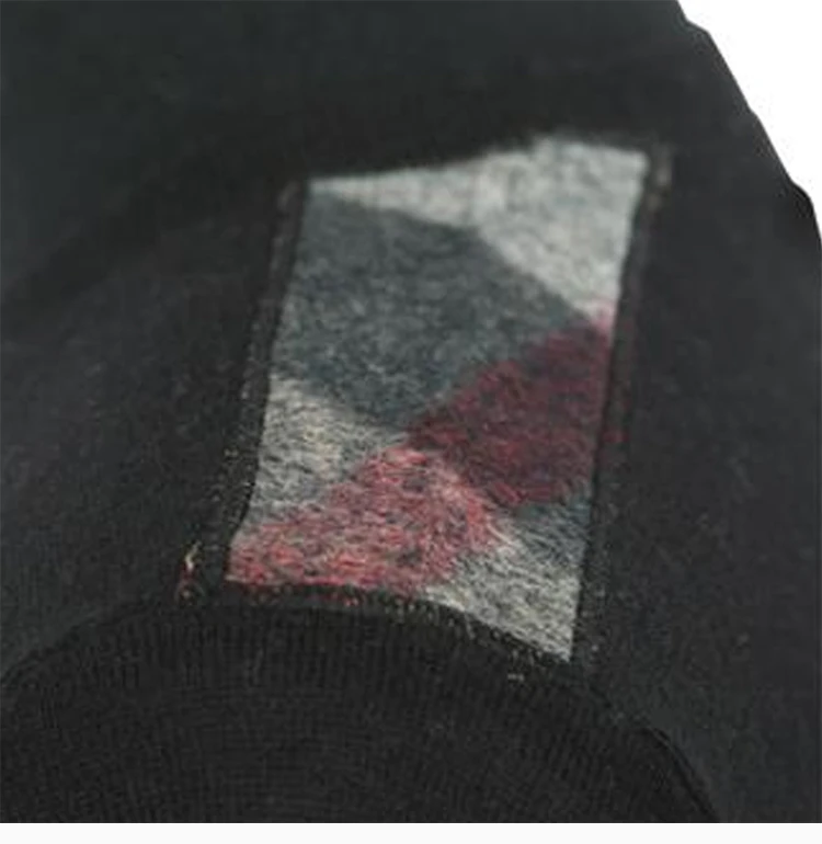 商品Burberry|Burberry 博柏利 男士黑色羊绒毛衣 3848821,价格¥1418,第6张图片详细描述