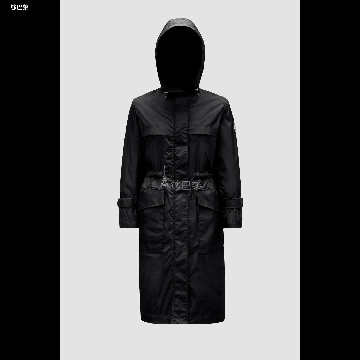 商品Moncler|【预售】 MONCLER盟可睐 24秋冬 女士 大衣 HIENGU RAIN COAT J10931C00018539YH999,价格¥8491,第2张图片详细描述