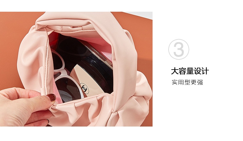 商品[国内直发] GLENVINTEN|格岚云顿日系简约云朵包ins质感纯色女士手提包潮流百搭网红手拎包化妆包,价格¥104,第11张图片详细描述