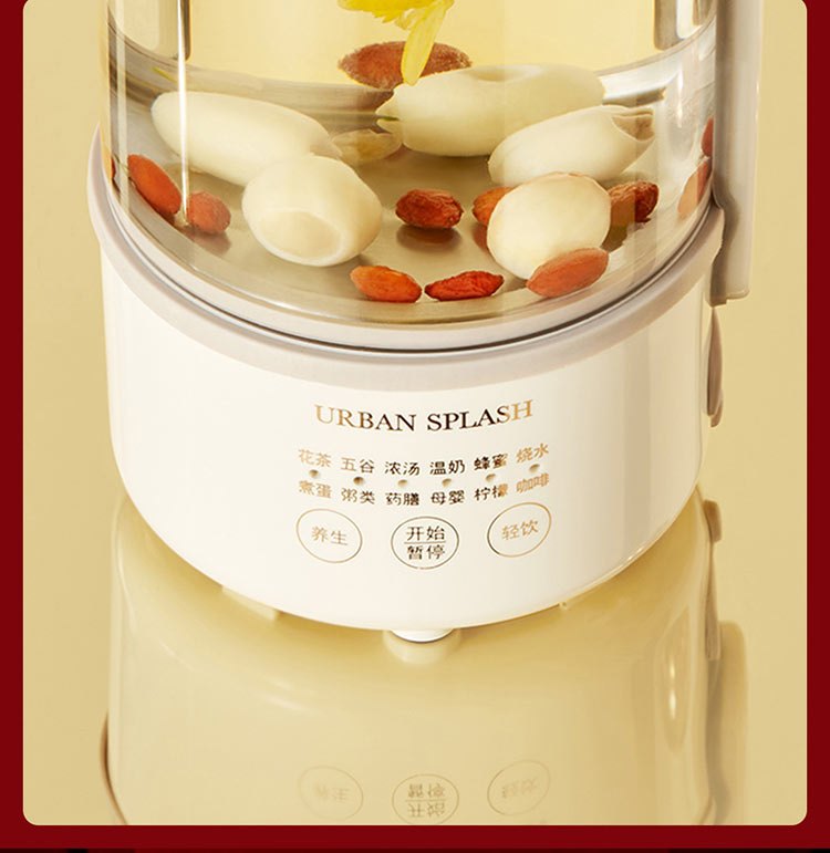 商品[国内直发] URBAN SPLASH|URBAN SPLASH多功能养生壶 红色,价格¥163,第14张图片详细描述