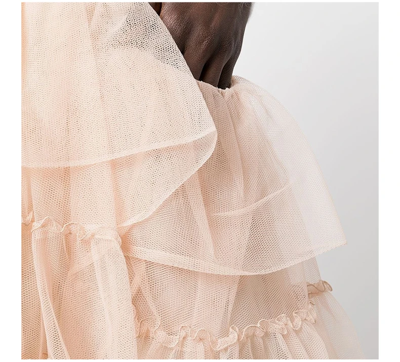 商品Simone Rocha|SIMONE ROCHA 女粉色女士半裙 30410035-NUDE,价格¥4799,第7张图片详细描述