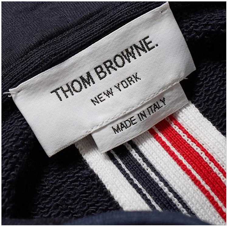 商品Thom Browne|Thom Browne 男士连帽长袖卫衣 MJT086A-03377-415,价格¥4082,第1张图片详细描述