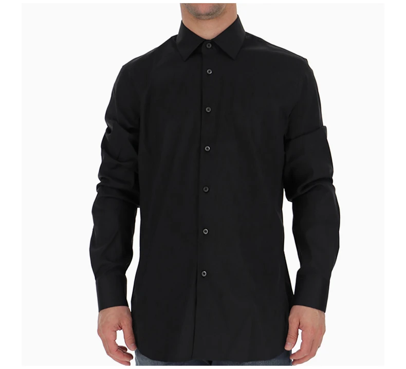 商品Prada|PRADA 黑色男士衬衫 UCM608-F62-F0002,价格¥1553,第6张图片详细描述