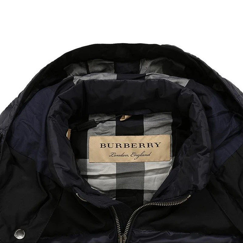 商品Burberry|Burberry 博柏利 男士黑色棉服 3982965,价格¥3146,第8张图片详细描述