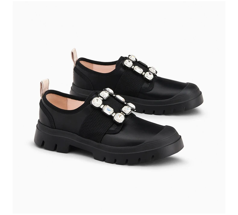 商品[国内直发] Roger Vivier|ROGER VIVIER 女黑色女士运动鞋 RVW62831070-JUS-B999,价格¥7698,第5张图片详细描述