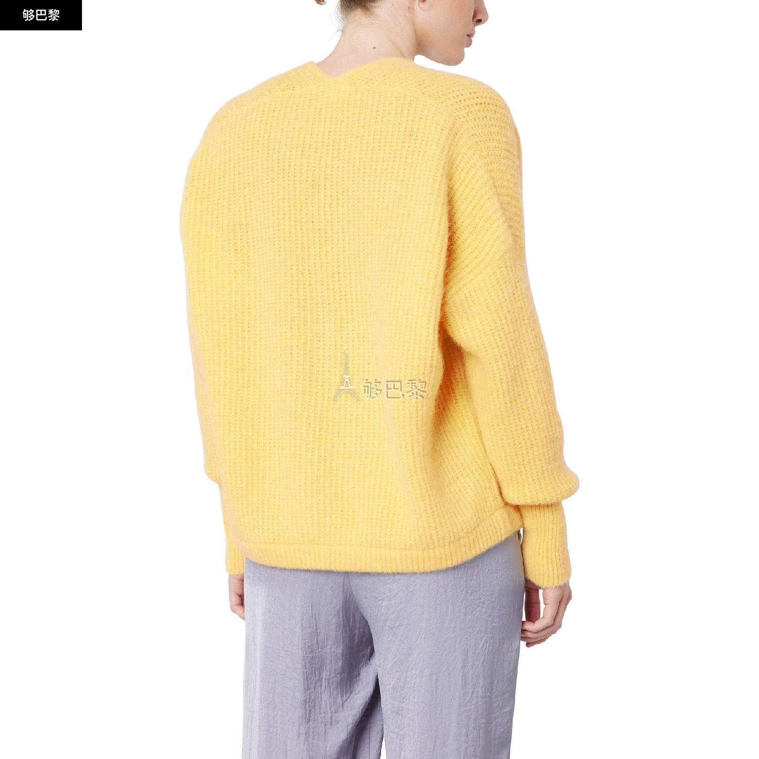 商品American Vintage|【特惠9.0折】包邮包税【预售7天发货】 AMERICAN VINTAGE 23秋冬 女士 针织衫 East 背心 AMVG87PEYE1,价格¥1681,第6张图片详细描述