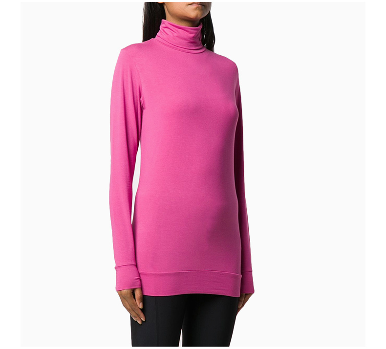 商品Ambush|AMBUSH 女士粉色高领长袖T恤 BMAB004-F20JER001-3000,价格¥874,第4张图片详细描述