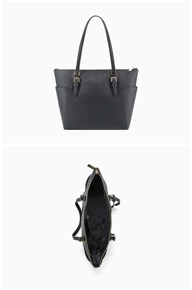商品Michael Kors|迈克.科尔斯CHARLOOTE 大号女士牛皮革单肩手提tote包,价格¥1231,第3张图片详细描述
