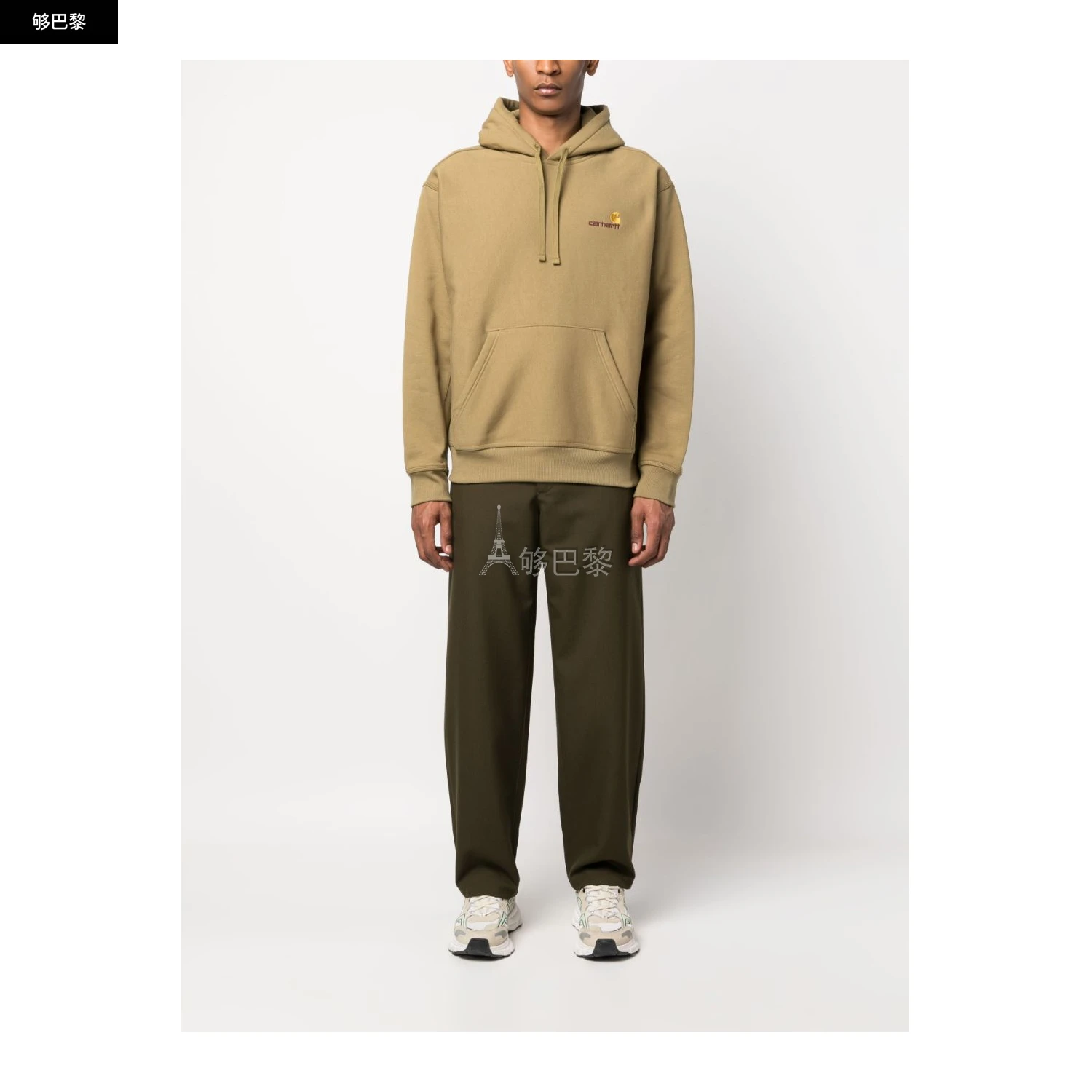 商品Carhartt WIP|【特惠8.9折】【预售】 2023秋冬 男士 卫衣 卫衣 2261309  I0282791N3XX ,价格¥1384,第5张图片详细描述