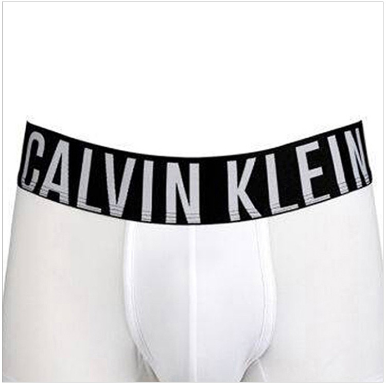 商品[国内直发] Calvin Klein|Calvin Klein 卡尔文 克莱恩 白色棉男士大码中腰平角内裤 NB1047-100,价格¥311,第7张图片详细描述