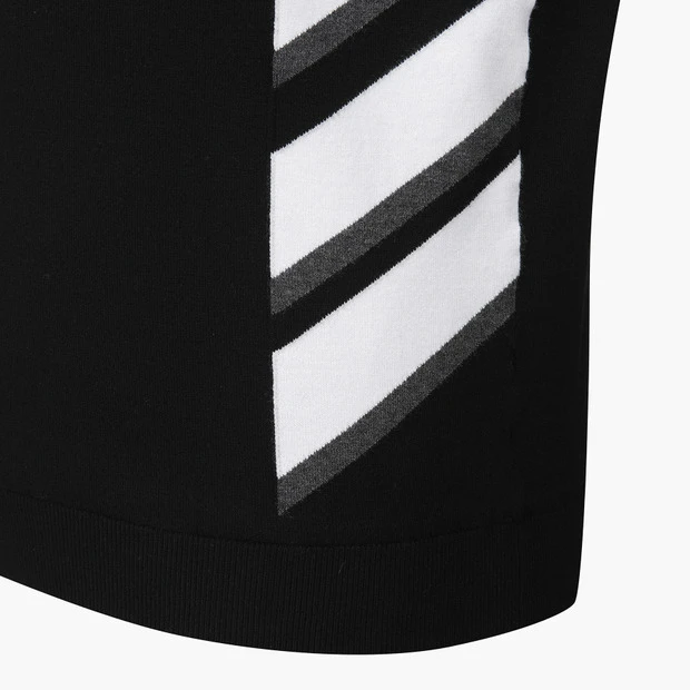 商品【预售商品15天发货】 DESCENTE|高球系列男士轻便防风毛衣适合周末休闲穿着 DO42MFKPO9-BLKG,价格¥1413,第10张图片详细描述